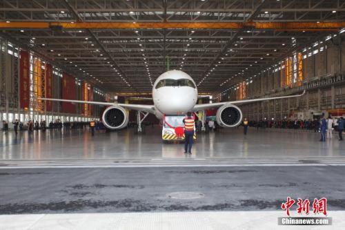資料圖：國(guó)產(chǎn)大飛機(jī)C919。張亨偉 攝